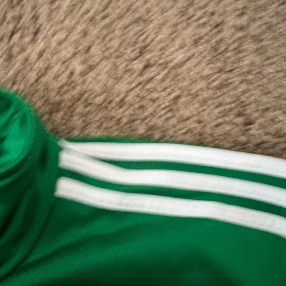 Adidas Men’s Green Track Jacket - Picture 4 of 5